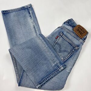 LEV’S 514 TM SLIM STRAIGHT BOYS JEANS 10 REG SIZE 25X25